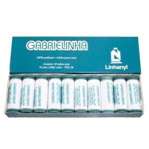 Linha Gabrielinha caixa com 10 unidades - Branca